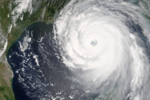 satellite image of hurrican