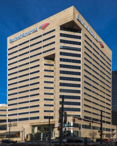 bank of america center office building in baltimore, md